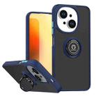 For Tecno Spark Go 1 / Go 2025 Q Shadow 1 Series TPU + PC Phone Case with Ring(Royal Blue) - 1