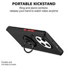For Tecno Camon 30 4G Q Shadow 1 Series TPU + PC Phone Case with Ring(Red) - 3