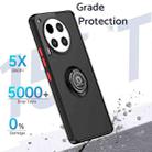 For Tecno Camon 30 4G Q Shadow 1 Series TPU + PC Phone Case with Ring(Army Green) - 2