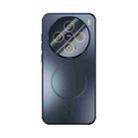 For vivo X200 Pro mini ABEEL Heat Dissipation Frosted MagSafe Phone Case with Lens Film(Dark Blue) - 2