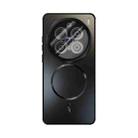 For vivo X200 Pro ABEEL Heat Dissipation Frosted MagSafe Phone Case with Lens Film(Black) - 2