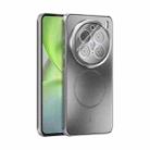 For vivo X200 Pro ABEEL Heat Dissipation Frosted MagSafe Phone Case with Lens Film(Silver) - 1