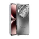 For vivo X200 Ultra ABEEL Heat Dissipation Frosted MagSafe Phone Case with Lens Film(Silver) - 1