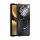 For vivo X200 ABEEL Heat Dissipation Frosted MagSafe Phone Case with Lens Film(Black) - 1
