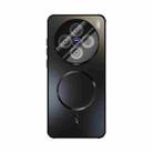 For vivo X200 ABEEL Heat Dissipation Frosted MagSafe Phone Case with Lens Film(Black) - 2