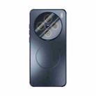 For vivo X200 ABEEL Heat Dissipation Frosted MagSafe Phone Case with Lens Film(Dark Blue) - 2