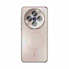 For vivo X200 ABEEL Heat Dissipation Frosted MagSafe Phone Case with Lens Film(Rose Gold) - 2