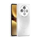 For vivo X200 ABEEL Heat Dissipation Frosted MagSafe Phone Case with Lens Film(White) - 1