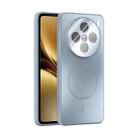 For vivo X200 ABEEL Heat Dissipation Frosted MagSafe Phone Case with Lens Film(Light Blue) - 1