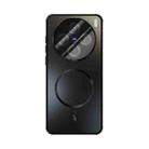 For vivo X200s ABEEL Heat Dissipation Frosted MagSafe Phone Case with Lens Film(Black) - 2