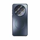 For vivo X200s ABEEL Heat Dissipation Frosted MagSafe Phone Case with Lens Film(Dark Blue) - 2