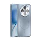 For vivo X200s ABEEL Heat Dissipation Frosted MagSafe Phone Case with Lens Film(Light Blue) - 1