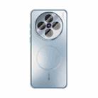 For vivo X200s ABEEL Heat Dissipation Frosted MagSafe Phone Case with Lens Film(Light Blue) - 2