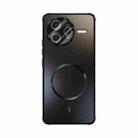 For Redmi K80 Pro 5G ABEEL Heat Dissipation Frosted MagSafe Phone Case with Lens Film(Black) - 2