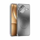For Redmi K80 Pro 5G ABEEL Heat Dissipation Frosted MagSafe Phone Case with Lens Film(Silver) - 1