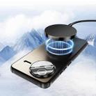 For Redmi K80 Pro 5G ABEEL Heat Dissipation Frosted MagSafe Phone Case with Lens Film(Silver) - 3