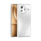 For Redmi K80 Pro 5G ABEEL Heat Dissipation Frosted MagSafe Phone Case with Lens Film(White) - 1