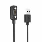 For Polar Pacer Pro xDfind USB Interface Smart Watch Charging Cable, Length: 1m(Black) - 2