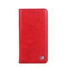 For Samsung Galaxy Note10+ Non-Magnetic Retro Texture Horizontal Flip Leather Case with Holder & Card Slots & Wallet(Red) - 2