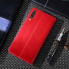For Samsung Galaxy A70s Non-Magnetic Retro Texture Horizontal Flip Leather Case with Holder & Card Slots & Wallet(Red) - 3