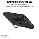 For ZTE Blade A34 / A54 Q Shadow 1 Series TPU + PC Phone Case with Ring(Dark Green) - 3