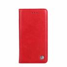 For Samsung Galaxy S20 Ultra Non-Magnetic Retro Texture Horizontal Flip Leather Case with Holder & Card Slots & Wallet(Red) - 2