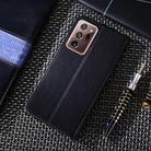 For Samsung Galaxy Note20 Ultra Non-Magnetic Retro Texture Horizontal Flip Leather Case with Holder & Card Slots & Wallet(Black) - 3