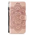 For Samsung Galaxy A01 Core Mandala Embossing Pattern Horizontal Flip PU Leather Case with Holder & Card Slots & Walle & Lanyard(Rose Gold) - 2