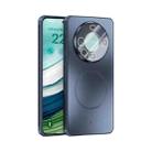 For Huawei Mate 60 Pro / 60 Pro+ ABEEL Heat Dissipation Frosted MagSafe Phone Case with Lens Film(Dark Blue) - 1