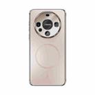 For Huawei Mate 60 ABEEL Heat Dissipation Frosted MagSafe Phone Case with Lens Film(Rose Gold) - 2