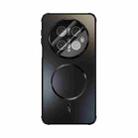For Huawei Mate 70 Pro / 70 Pro+ ABEEL Heat Dissipation Frosted MagSafe Phone Case with Lens Film(Black) - 2