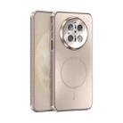 For Huawei Mate 70 ABEEL Heat Dissipation Frosted MagSafe Phone Case with Lens Film(Rose Gold) - 1