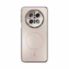 For Huawei Mate 70 ABEEL Heat Dissipation Frosted MagSafe Phone Case with Lens Film(Rose Gold) - 2