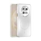 For Huawei Mate 70 ABEEL Heat Dissipation Frosted MagSafe Phone Case with Lens Film(White) - 1