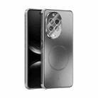 For Huawei nova 14 Pro ABEEL Heat Dissipation Frosted MagSafe Phone Case with Lens Film(Silver) - 1