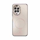 For Huawei nova 14 ABEEL Heat Dissipation Frosted MagSafe Phone Case with Lens Film(Rose Gold) - 2