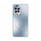 For Huawei nova 14 ABEEL Heat Dissipation Frosted MagSafe Phone Case with Lens Film(Light Blue) - 2