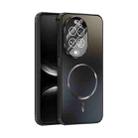 For Huawei nova 14 Ultra ABEEL Heat Dissipation Frosted MagSafe Phone Case with Lens Film(Black) - 1