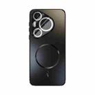 For Huawei Pura 70 Pro / 70 Pro+ ABEEL Heat Dissipation Frosted MagSafe Phone Case with Lens Film(Black) - 2