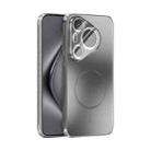 For Huawei Pura 70 Pro / 70 Pro+ ABEEL Heat Dissipation Frosted MagSafe Phone Case with Lens Film(Silver) - 1