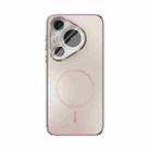 For Huawei Pura 70 Pro / 70 Pro+ ABEEL Heat Dissipation Frosted MagSafe Phone Case with Lens Film(Rose Gold) - 2