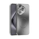For Huawei Pura 70 ABEEL Heat Dissipation Frosted MagSafe Phone Case with Lens Film(Silver) - 1
