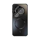 For Huawei Pura 80 Ultra 5G ABEEL Heat Dissipation Frosted MagSafe Phone Case with Lens Film(Black) - 2