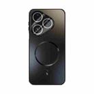 For Huawei Pura 80 5G ABEEL Heat Dissipation Frosted MagSafe Phone Case with Lens Film(Black) - 2