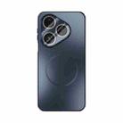 For Huawei Pura 80 5G ABEEL Heat Dissipation Frosted MagSafe Phone Case with Lens Film(Dark Blue) - 2