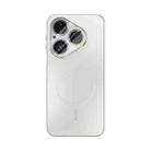 For Huawei Pura 80 5G ABEEL Heat Dissipation Frosted MagSafe Phone Case with Lens Film(White) - 2