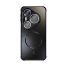 For Huawei Pura 80 Pro 5G / 80 Pro+ 5G ABEEL Heat Dissipation Frosted MagSafe Phone Case with Lens Film(Black) - 2