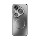 For Huawei Pura 80 Pro 5G / 80 Pro+ 5G ABEEL Heat Dissipation Frosted MagSafe Phone Case with Lens Film(Silver) - 2