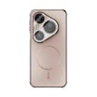 For Huawei Pura 80 Pro 5G / 80 Pro+ 5G ABEEL Heat Dissipation Frosted MagSafe Phone Case with Lens Film(Rose Gold) - 2