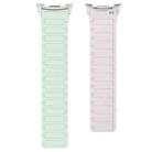 For Samsung Galaxy Watch8 / 8 Classic xDfind I-shaped Magnetic Silicone Watch Band(Light Mint Starlight) - 2